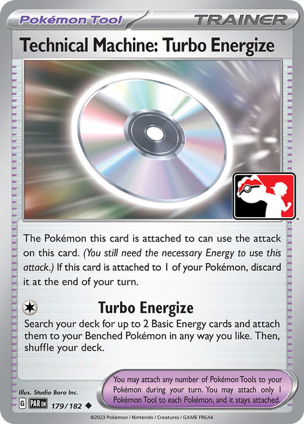 Technical Machine: Turbo Energize — Prize Pack Series Cards