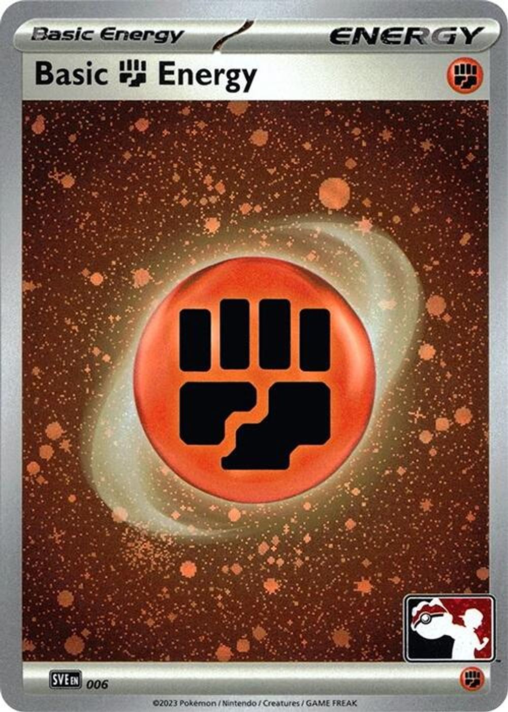 Basic Fighting Energy - 006 (Cosmos Holo) — Prize Pack Series Cards
