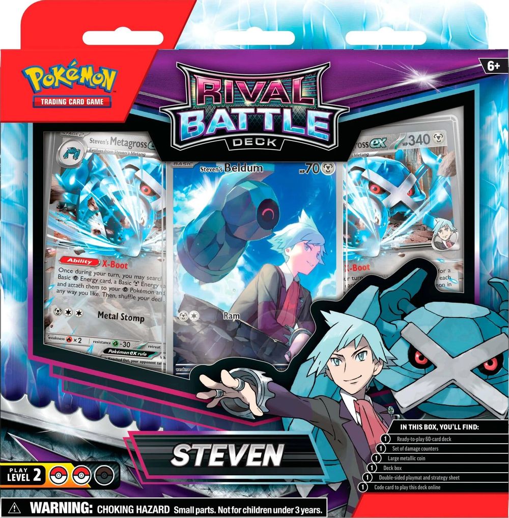 Rival Battle Deck [Steven] — Miscellaneous Cards & Products