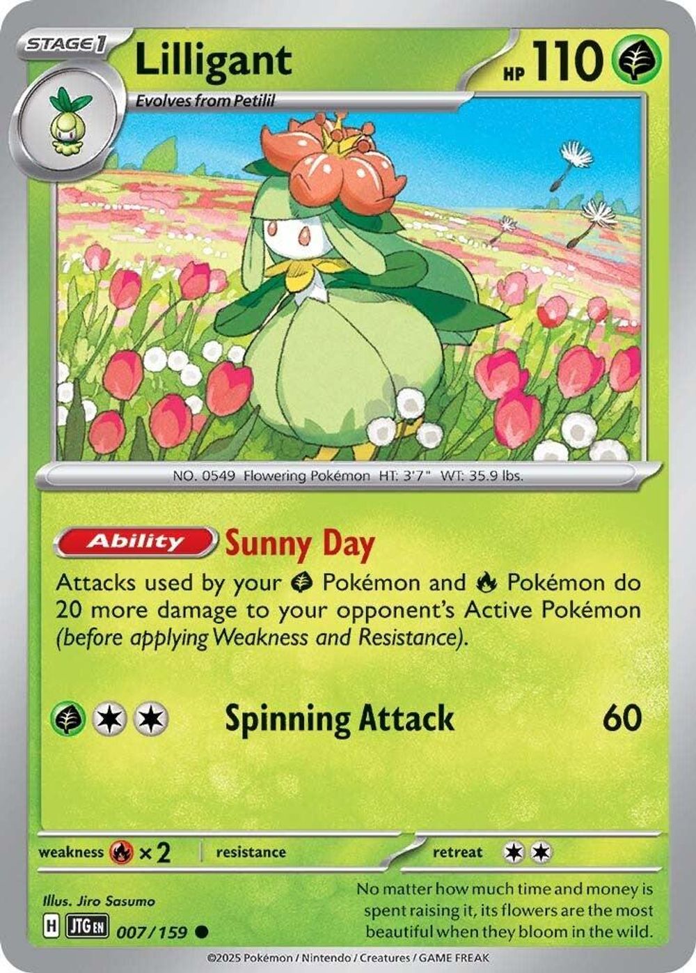 Lilligant — SV09: Journey Together
