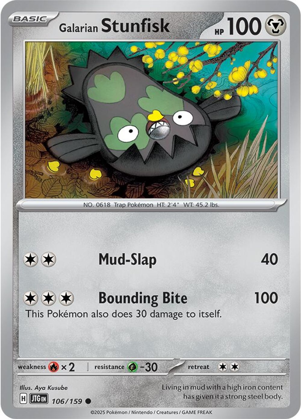 Galarian Stunfisk — SV09: Journey Together