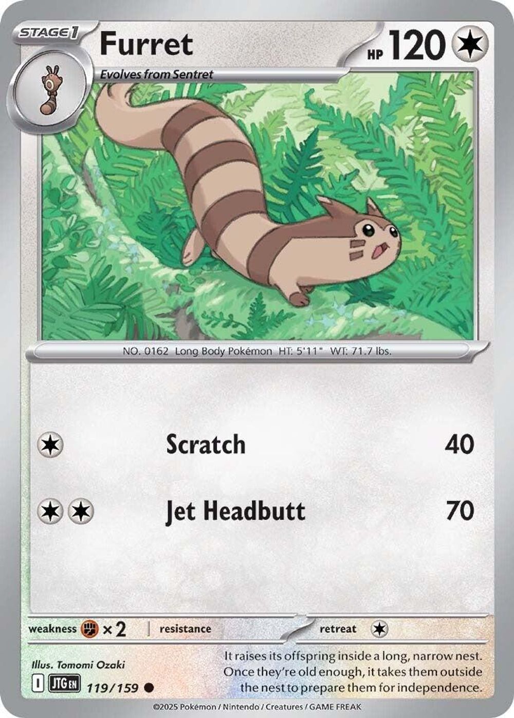Furret - 119/159 — SV09: Journey Together