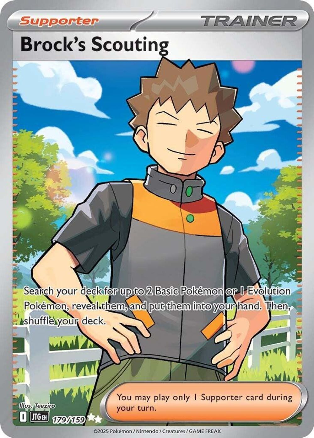 Brock's Scouting - 179/159 — SV09: Journey Together