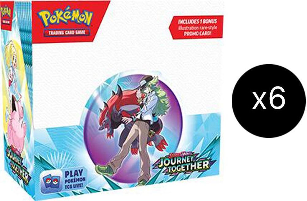 Journey Together Enhanced Booster Box Case — SV09: Journey Together