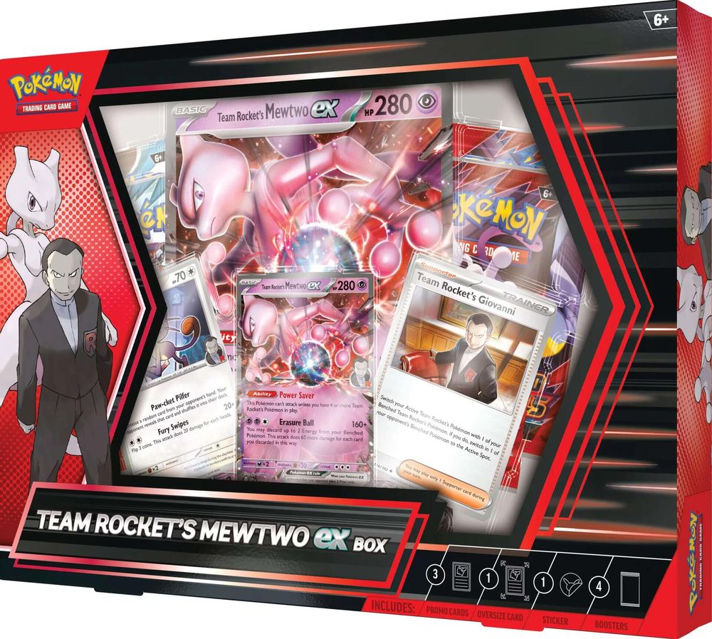 Team Rocket's Mewtwo ex Box — Miscellaneous Cards & Products