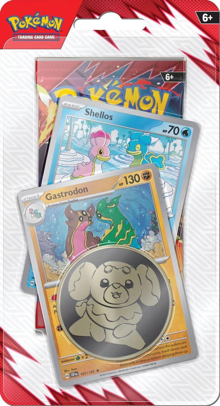 Destined Rivals Premium Checklane Blister [Gastrodon] — SV10: Destined Rivals