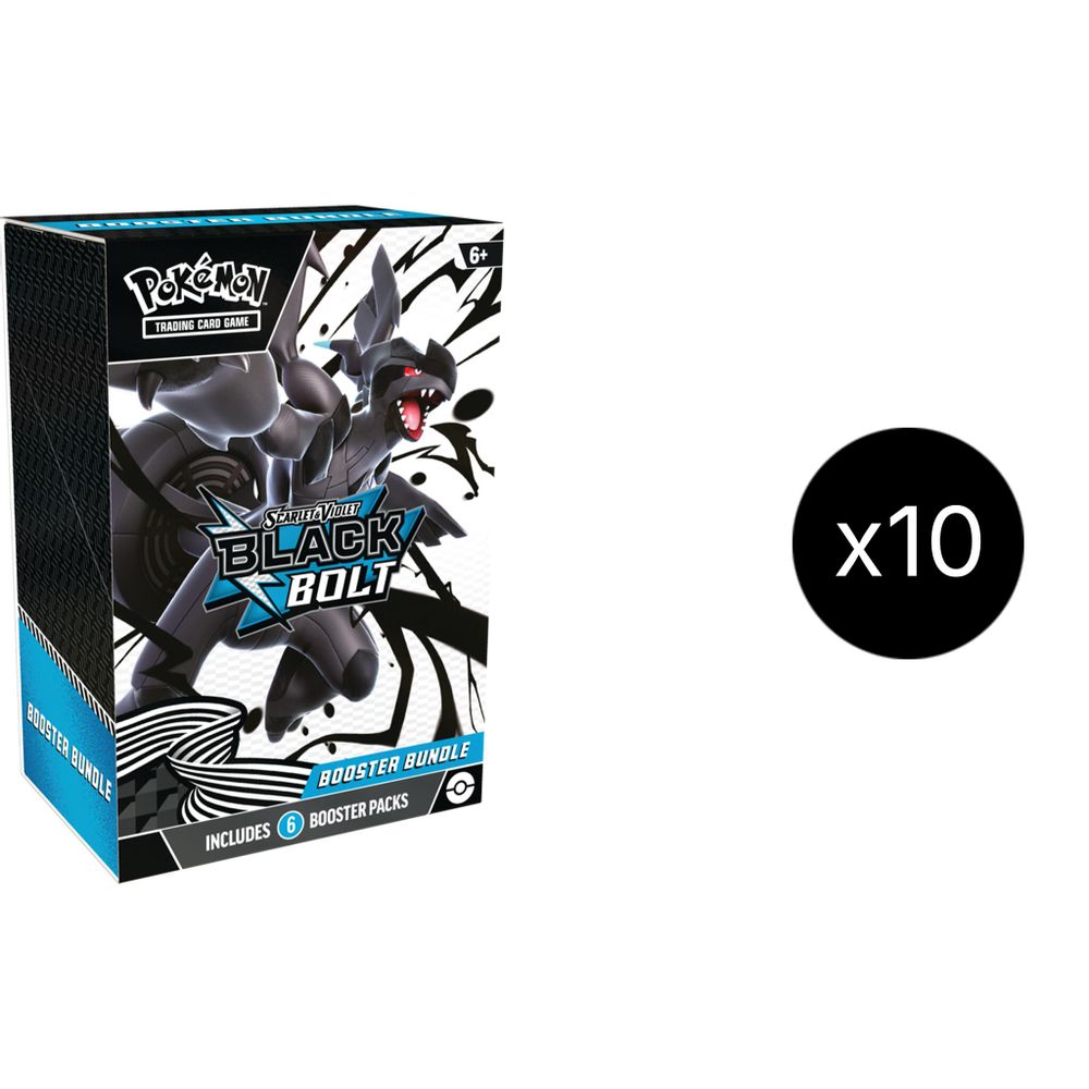 Black Bolt Booster Bundle Display — SV: Black Bolt