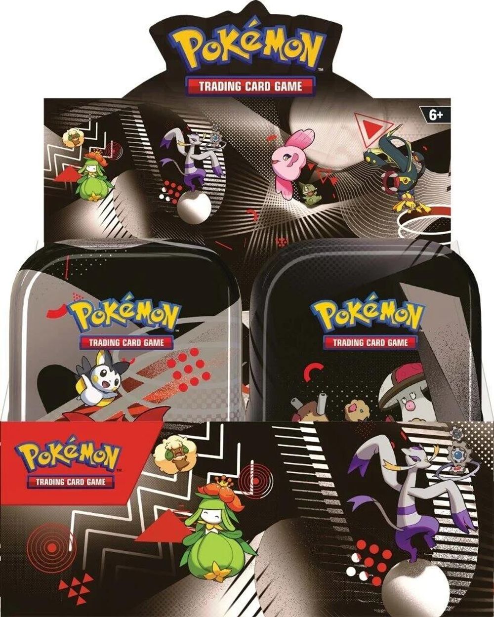 Unova Mini Tin Display — SV: Black Bolt