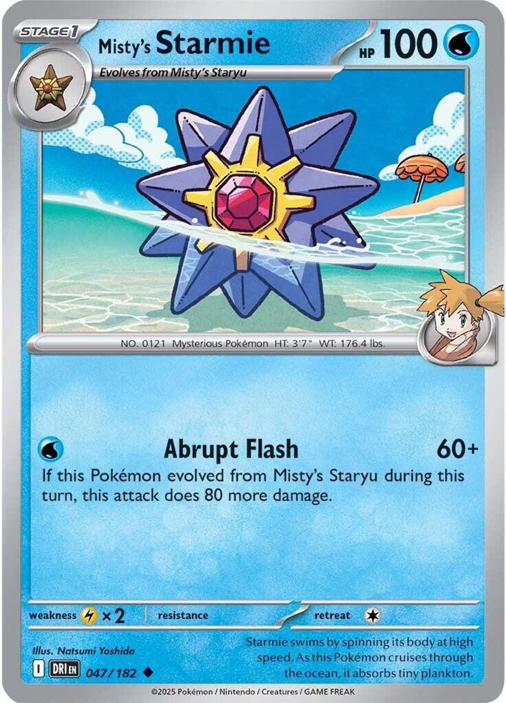 Misty's Starmie — SV10: Destined Rivals