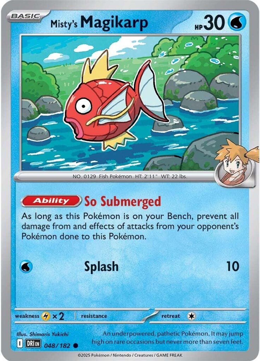 Misty's Magikarp — SV10: Destined Rivals