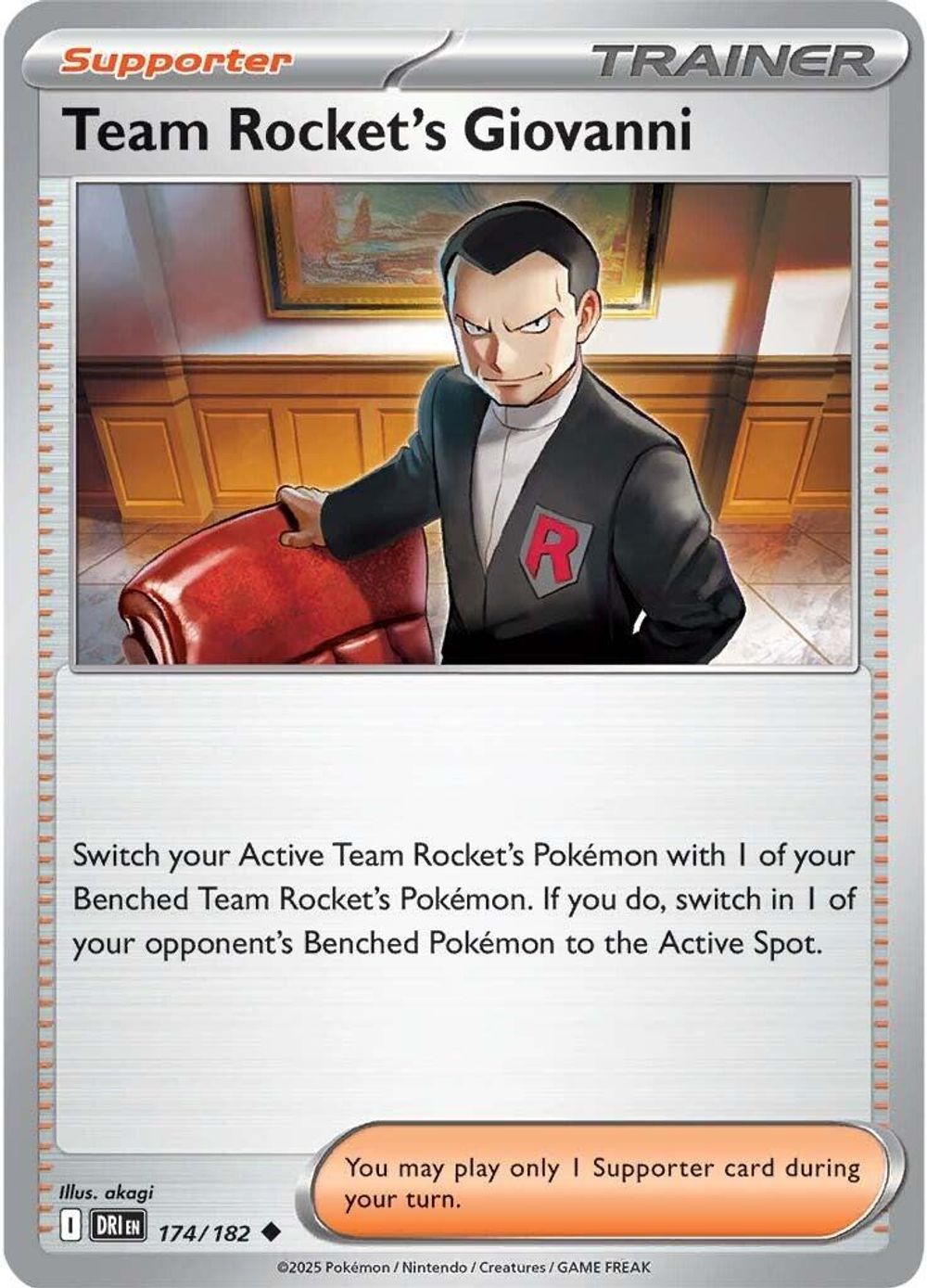Team Rocket's Giovanni — SV10: Destined Rivals