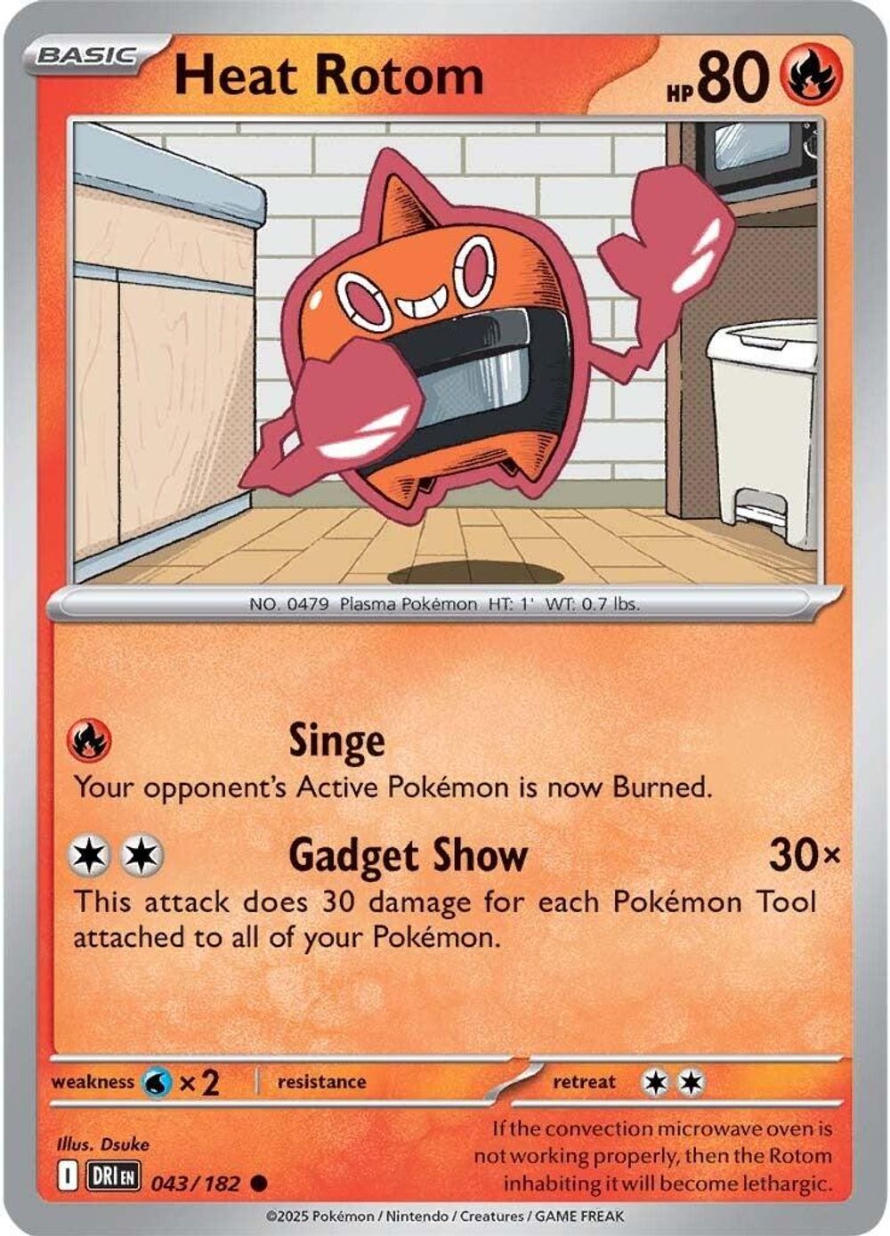 Heat Rotom — SV10: Destined Rivals