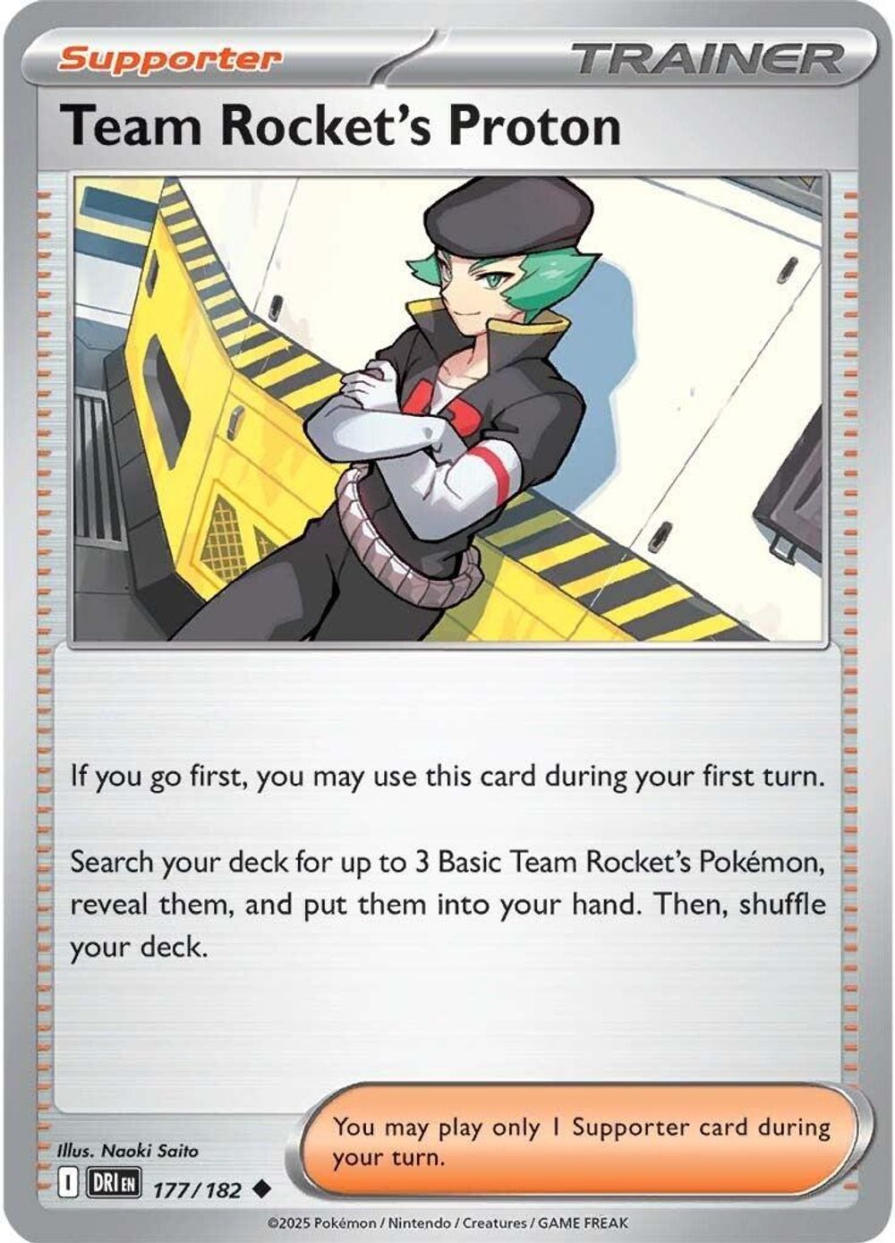 Team Rocket's Proton - 177/182 — SV10: Destined Rivals