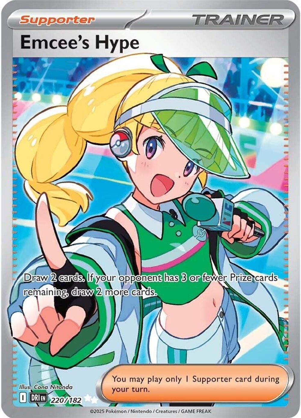 Emcee's Hype - 220/182 — SV10: Destined Rivals
