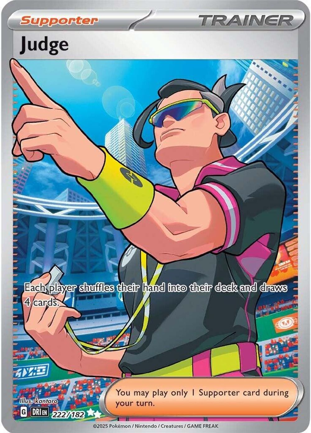 Judge - 222/182 — SV10: Destined Rivals