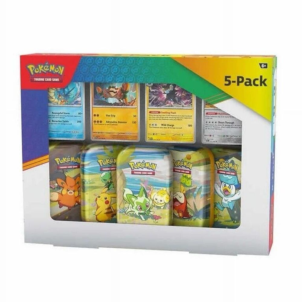 Paldea Friends Mini Tins 5-Pack — Miscellaneous Cards & Products