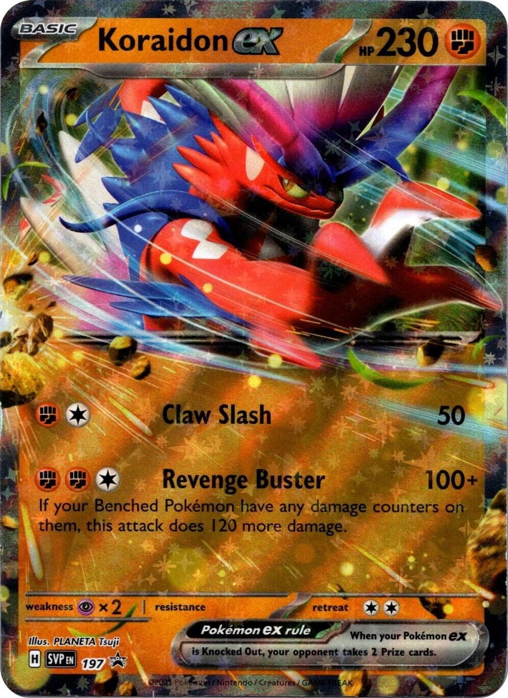 Koraidon ex - 197 — SV: Scarlet & Violet Promo Cards