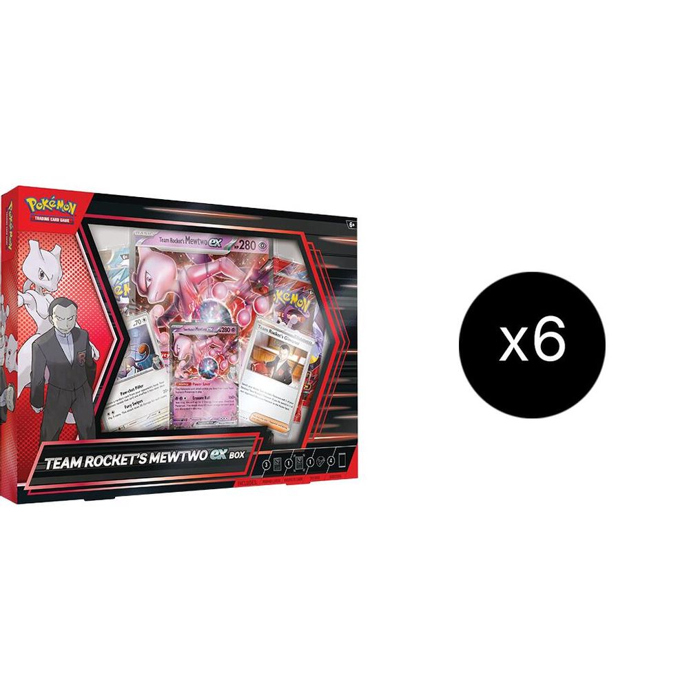 Team Rocket's Mewtwo ex Box Case — Miscellaneous Cards & Products