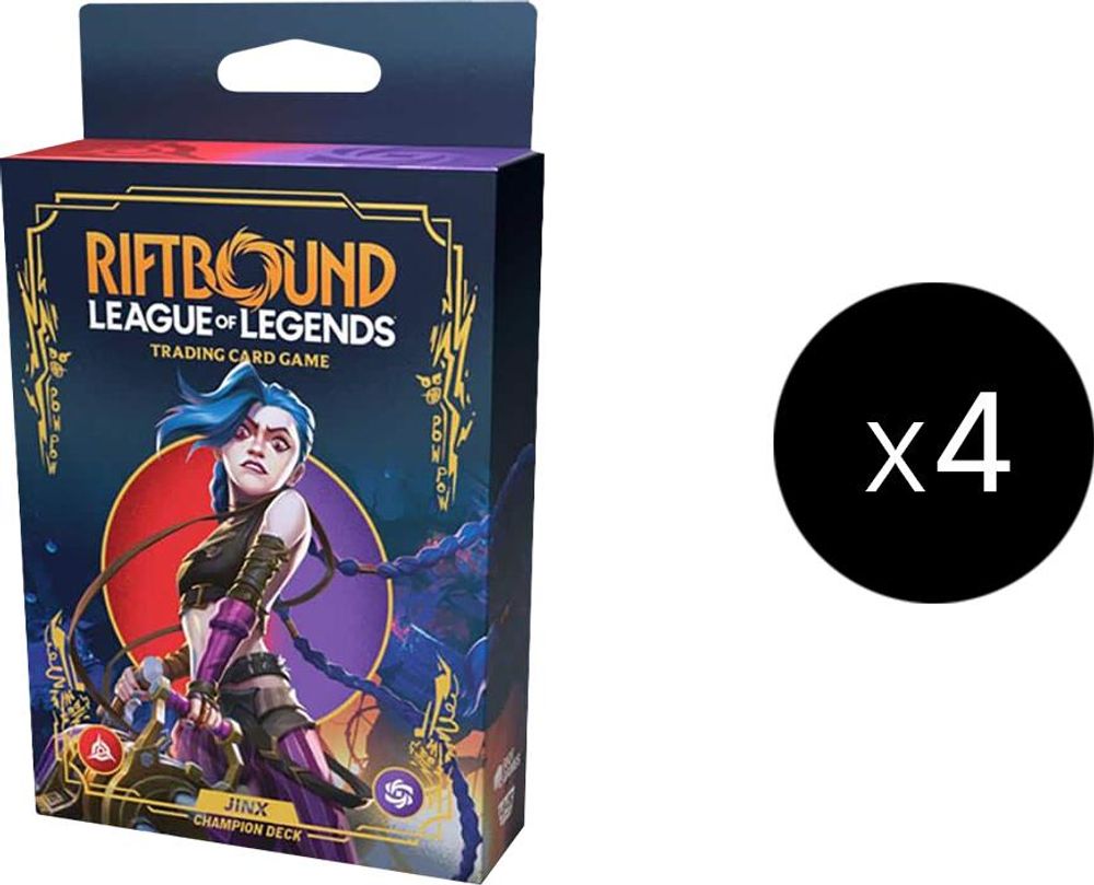 Origins - Champion Deck (Jinx) Display — Origins