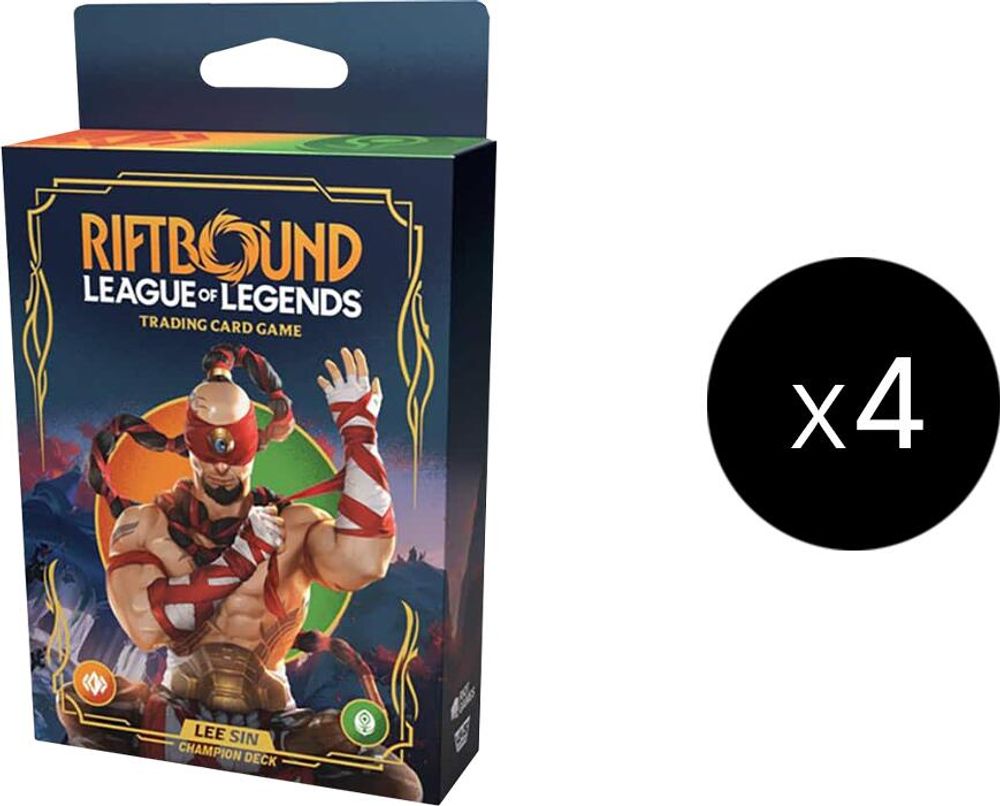 Origins - Champion Deck (Lee Sin) Display — Origins