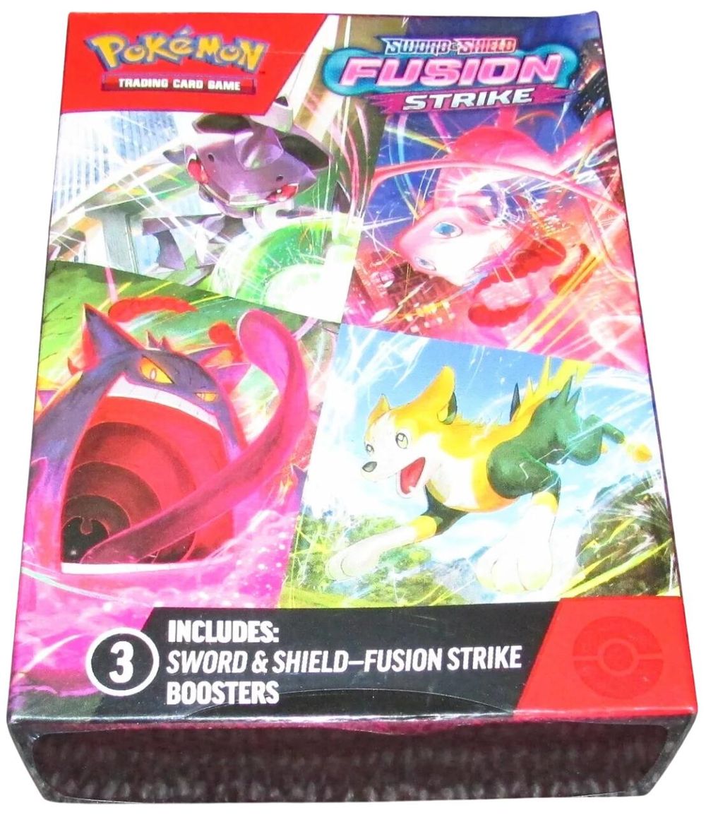 Fusion Strike 3 Pack Hanger Box — SWSH08: Fusion Strike