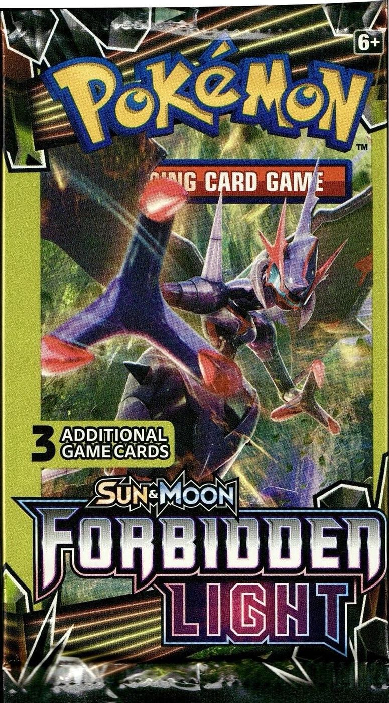 Forbidden Light 3-Card Booster Pack — SM - Forbidden Light