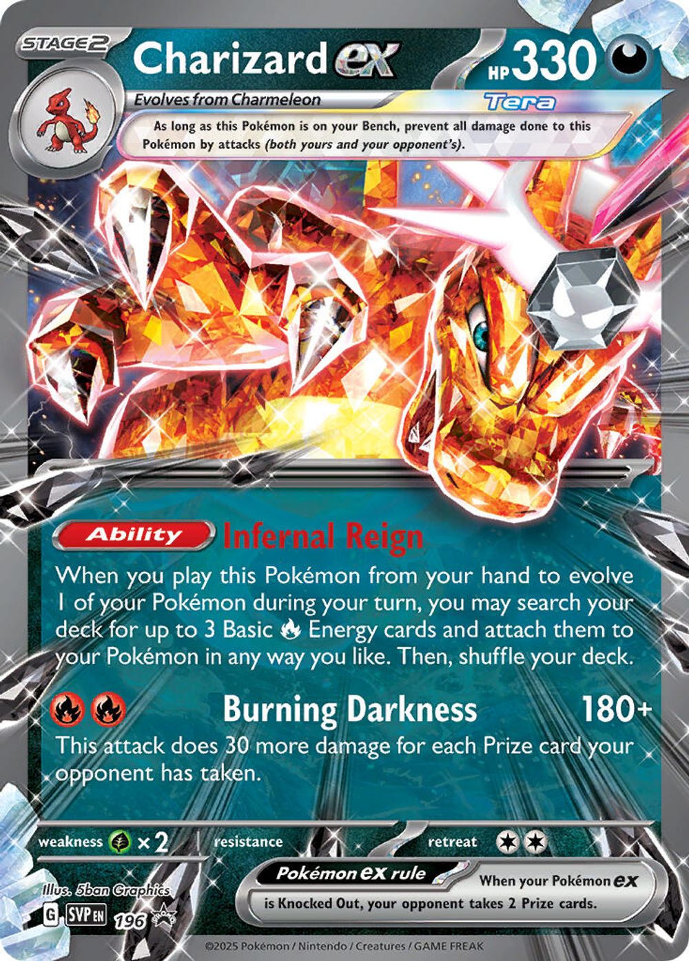 Charizard ex -196 — SV: Scarlet & Violet Promo Cards