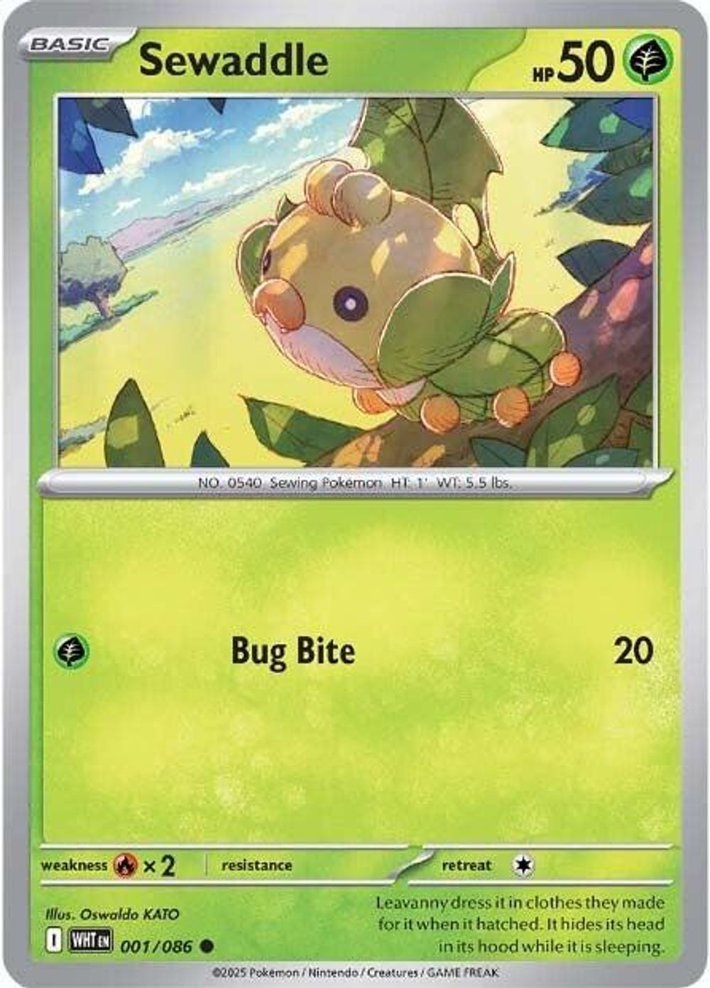 Sewaddle — SV: White Flare