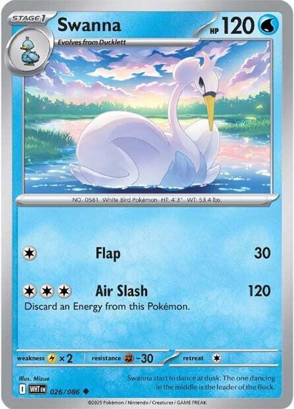 Swanna — SV: White Flare
