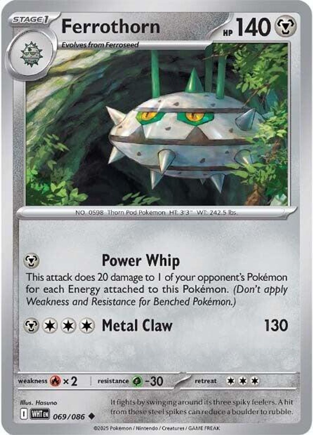 Ferrothorn — SV: White Flare
