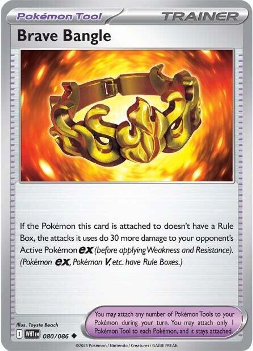 Brave Bangle — SV: White Flare