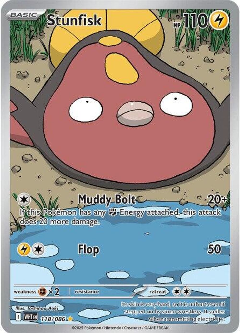 Stunfisk - 118/086 — SV: White Flare