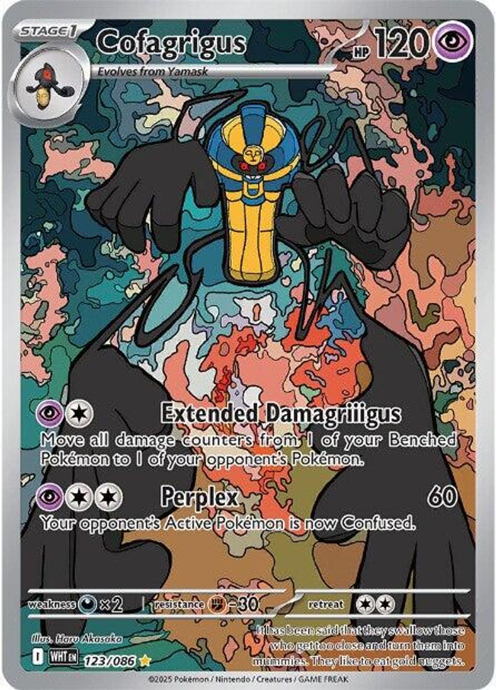 Cofagrigus - 123/086 — SV: White Flare