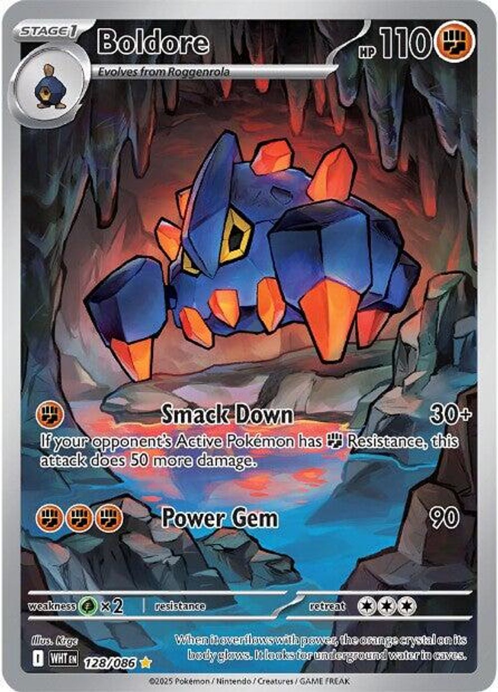 Boldore - 128/086 — SV: White Flare