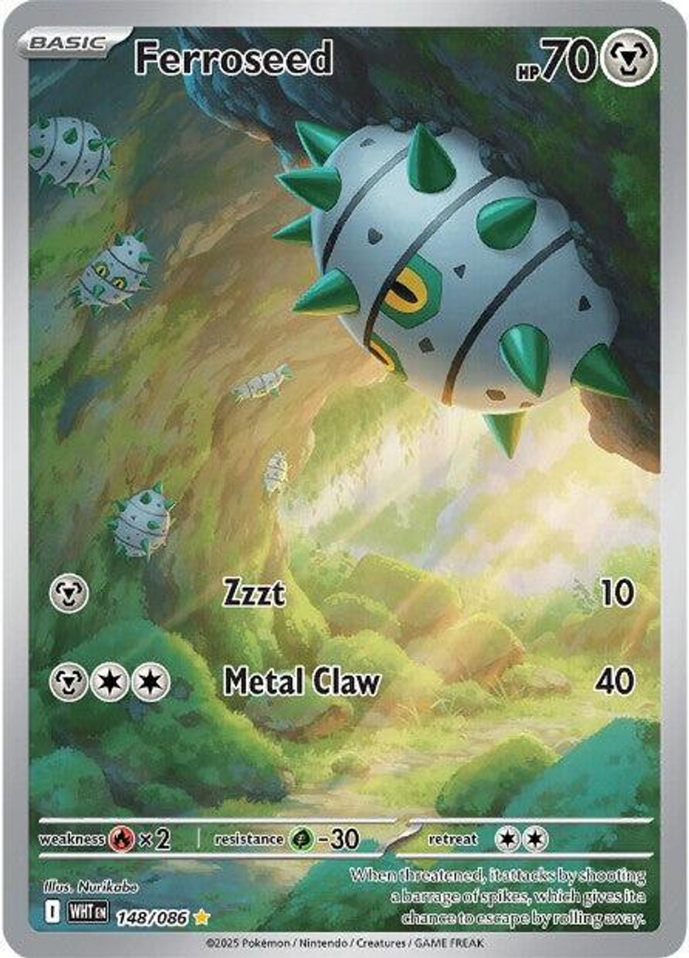 Ferroseed - 148/086 — SV: White Flare