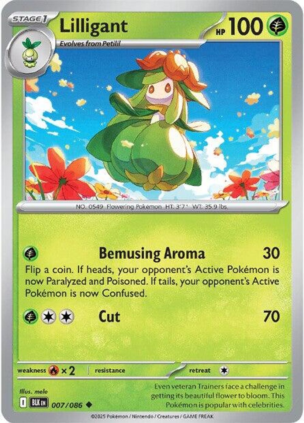 Lilligant — SV: Black Bolt