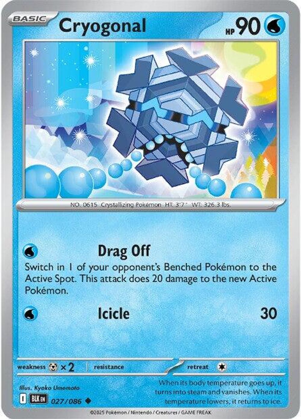 Cryogonal — SV: Black Bolt