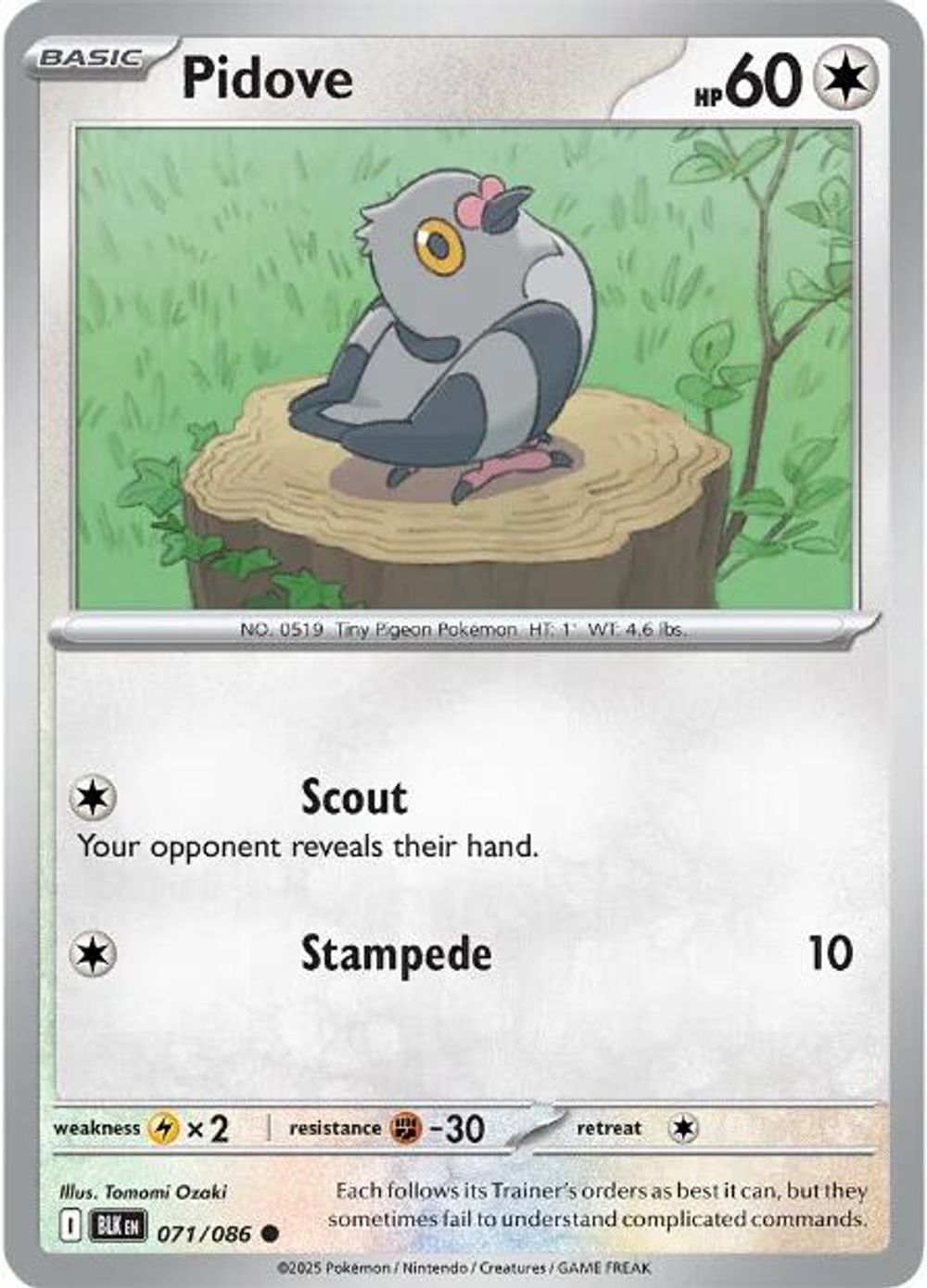 Pidove — SV: Black Bolt