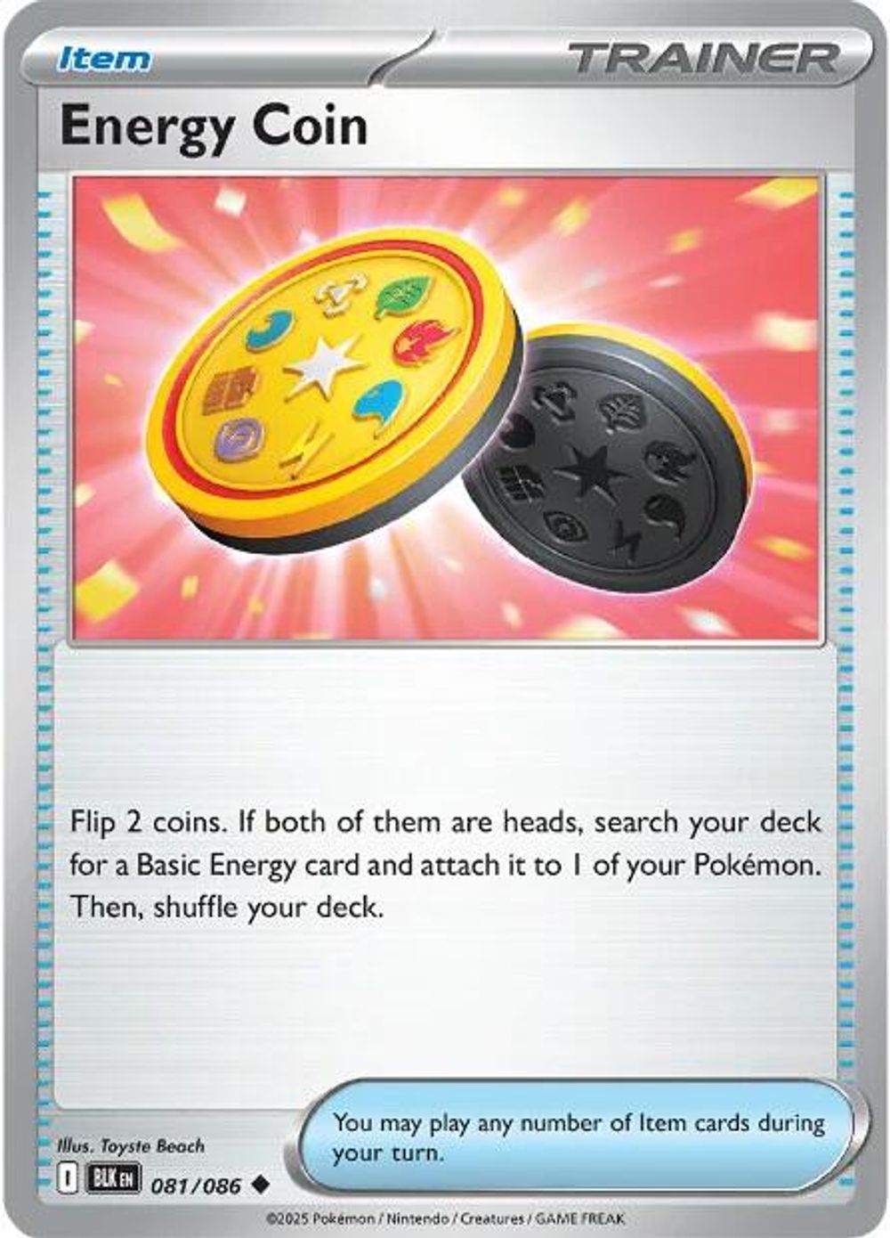 Energy Coin — SV: Black Bolt