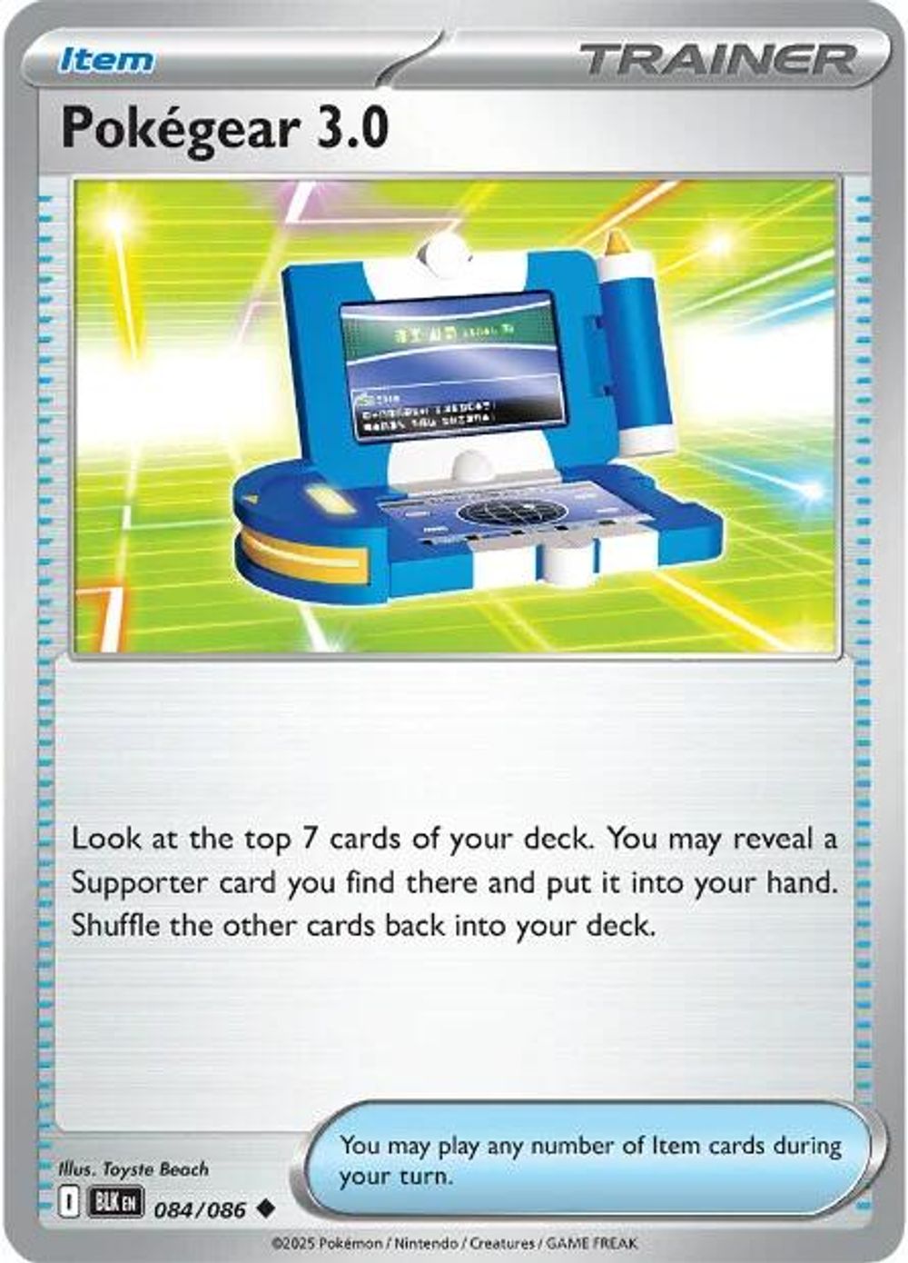 Pokegear 3.0 — SV: Black Bolt