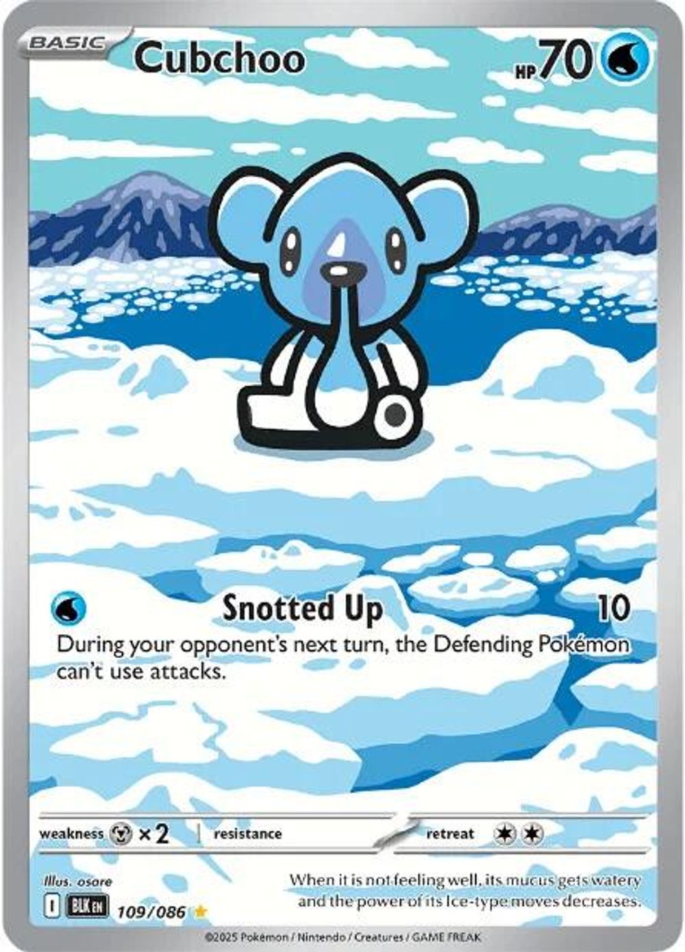 Cubchoo - 109/086 — SV: Black Bolt