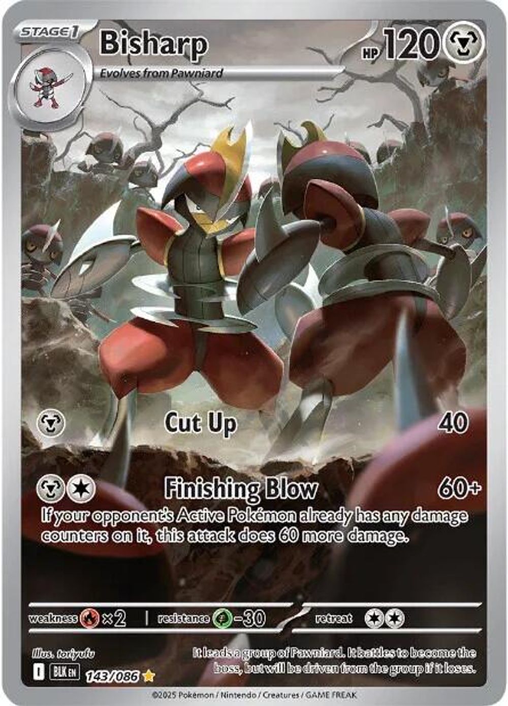 Bisharp - 143/086 — SV: Black Bolt
