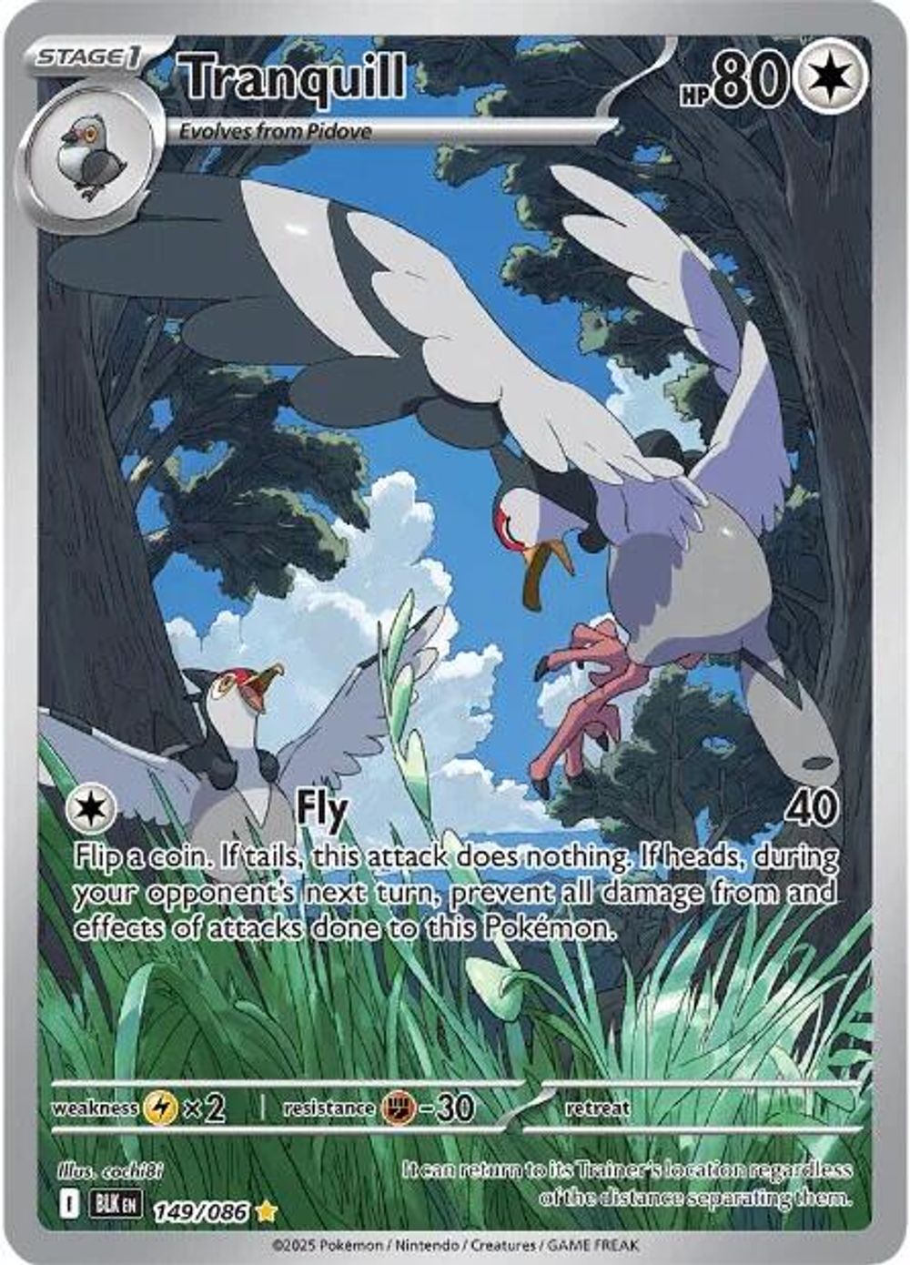 Tranquill - 149/086 — SV: Black Bolt