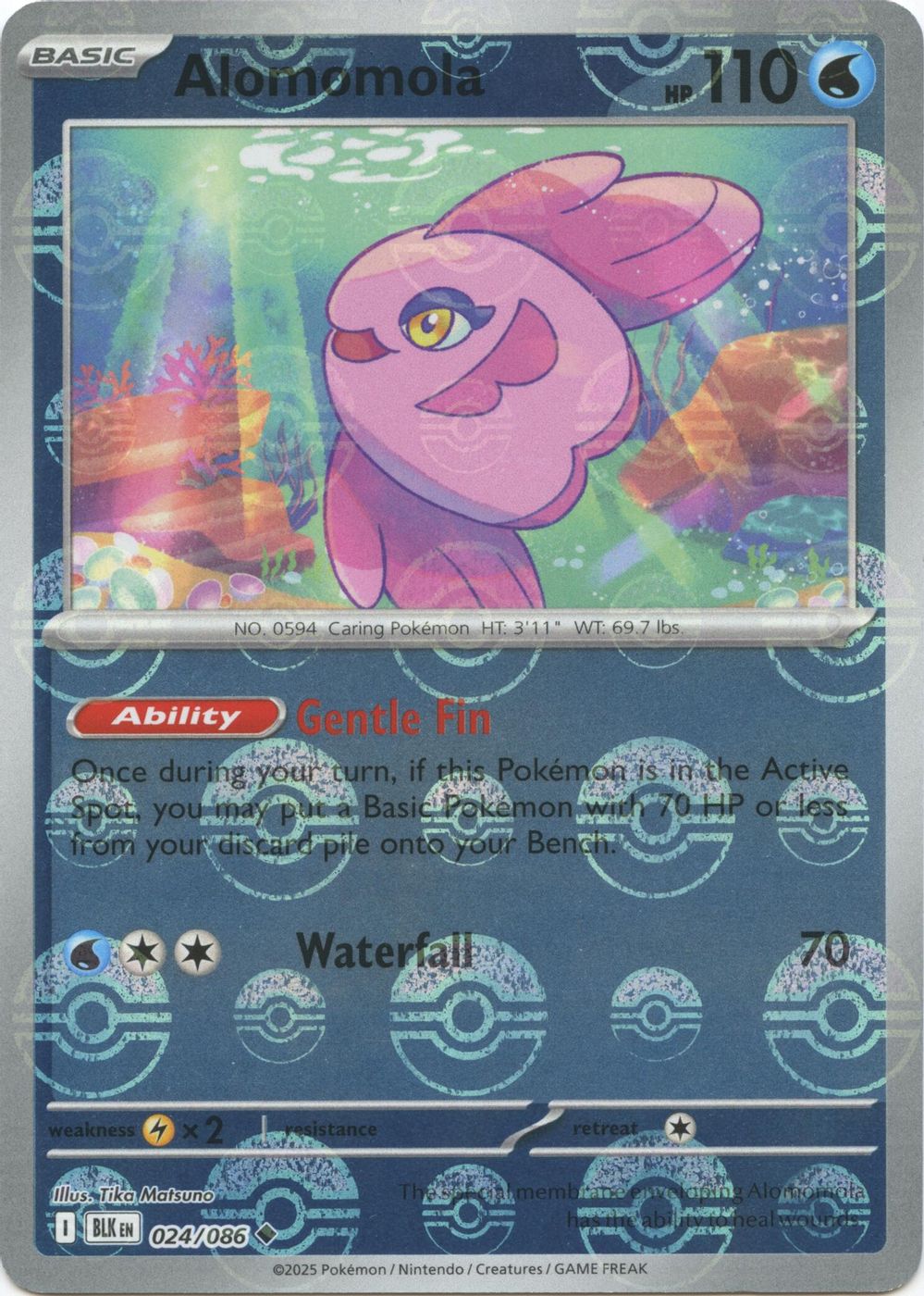 Alomomola (Poke Ball Pattern) — SV: Black Bolt