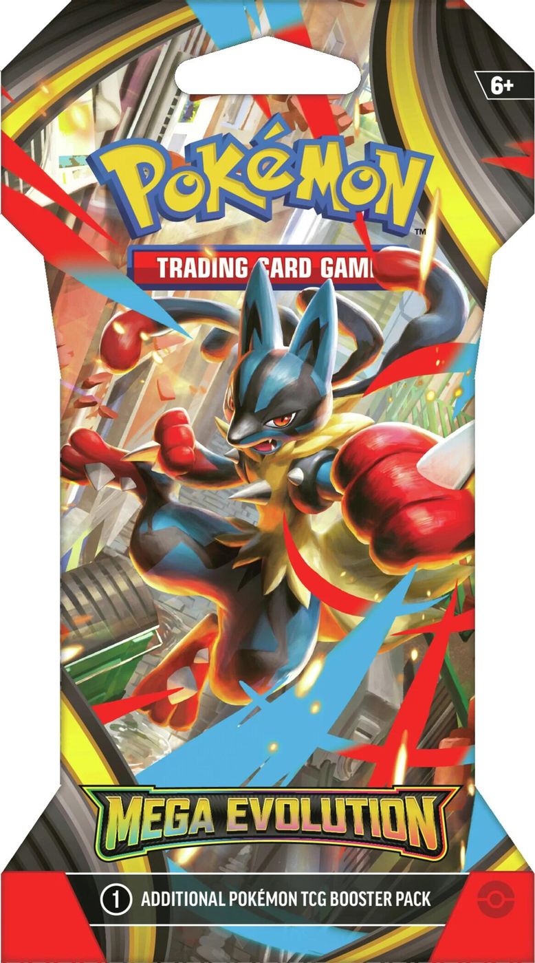 Mega Evolution Sleeved Booster Pack — ME01: Mega Evolution