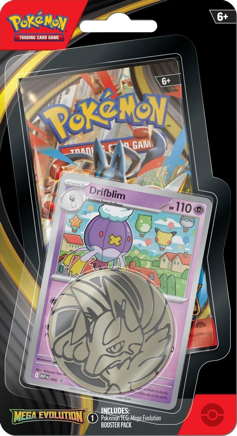 Mega Evolution Single Pack Blister [Drifblim — ME01: Mega Evolution