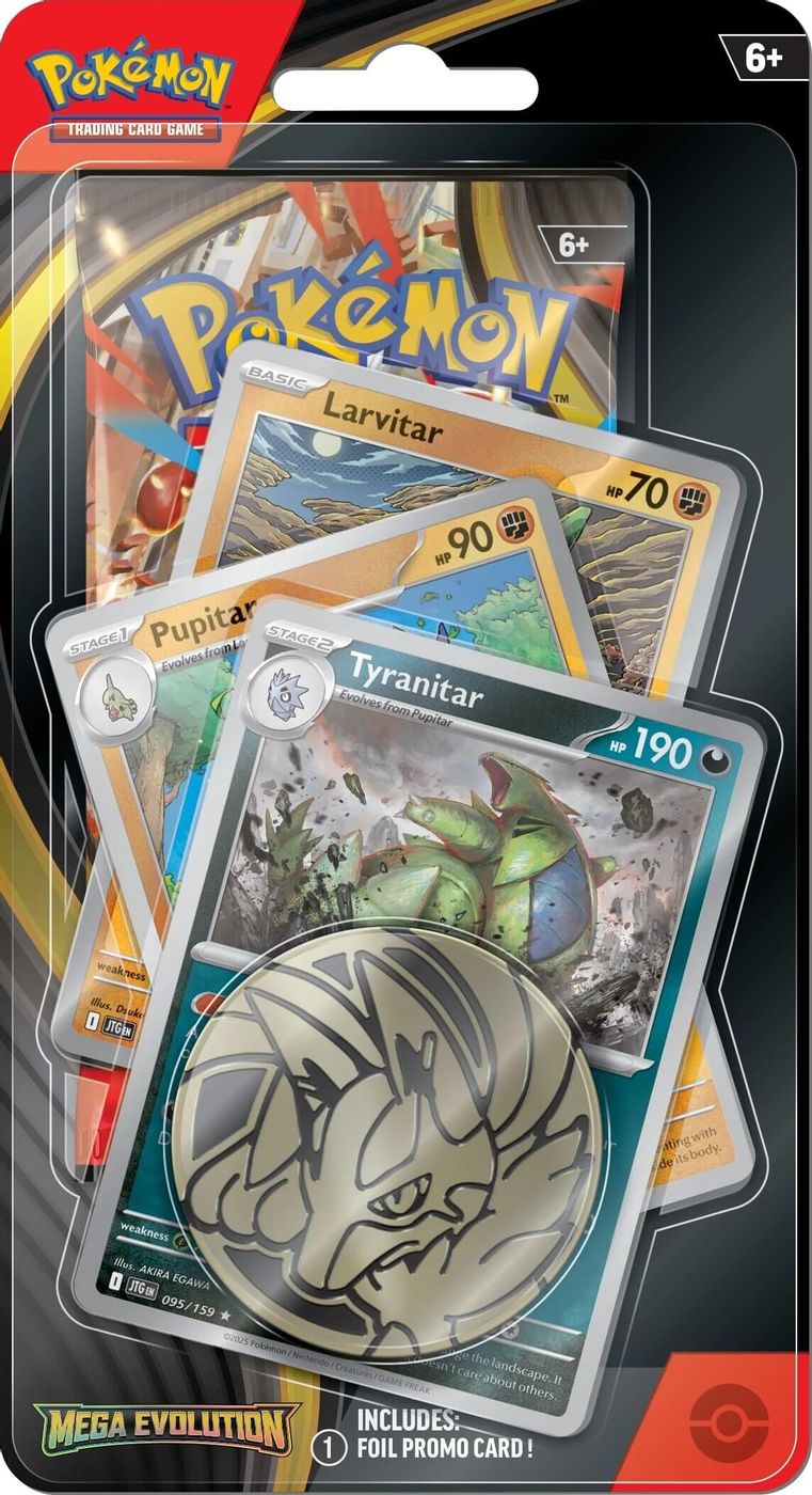 Mega Evolution Premium Checklane Blister [Tyranitar] — ME01: Mega Evolution