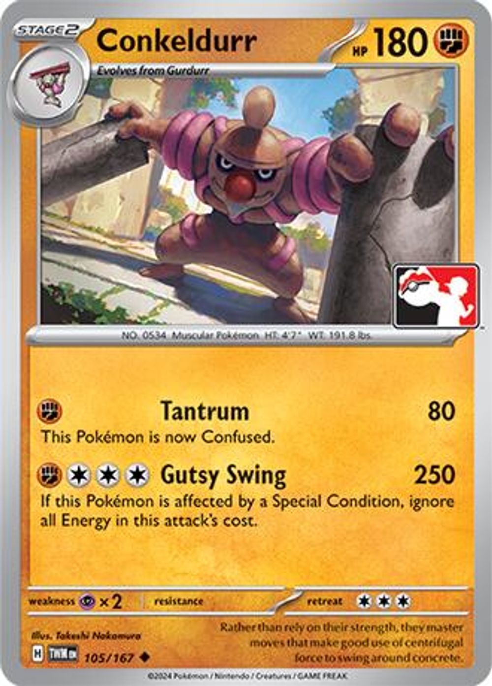 Conkeldurr — Prize Pack Series Cards