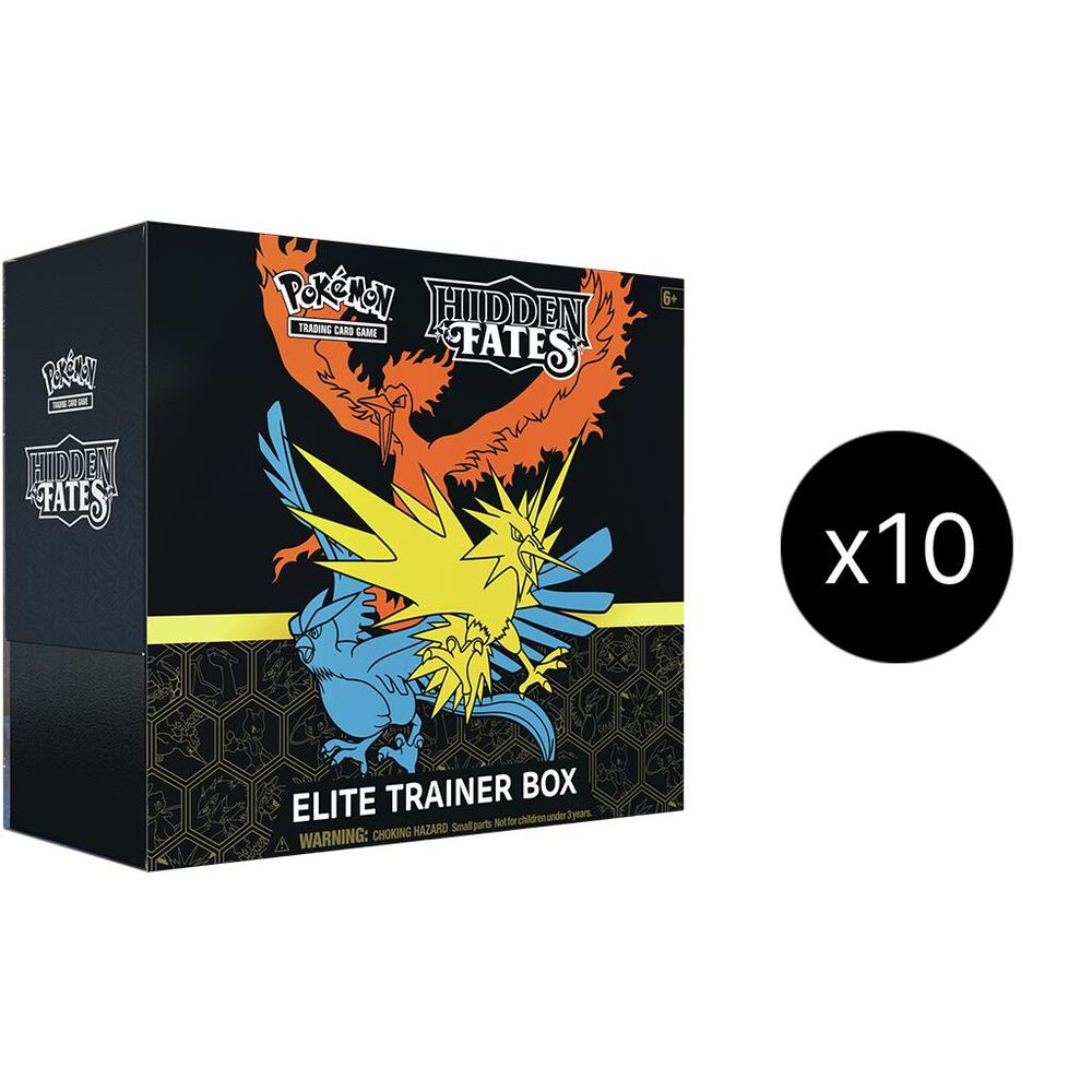 Hidden Fates Elite Trainer Box Case — Hidden Fates