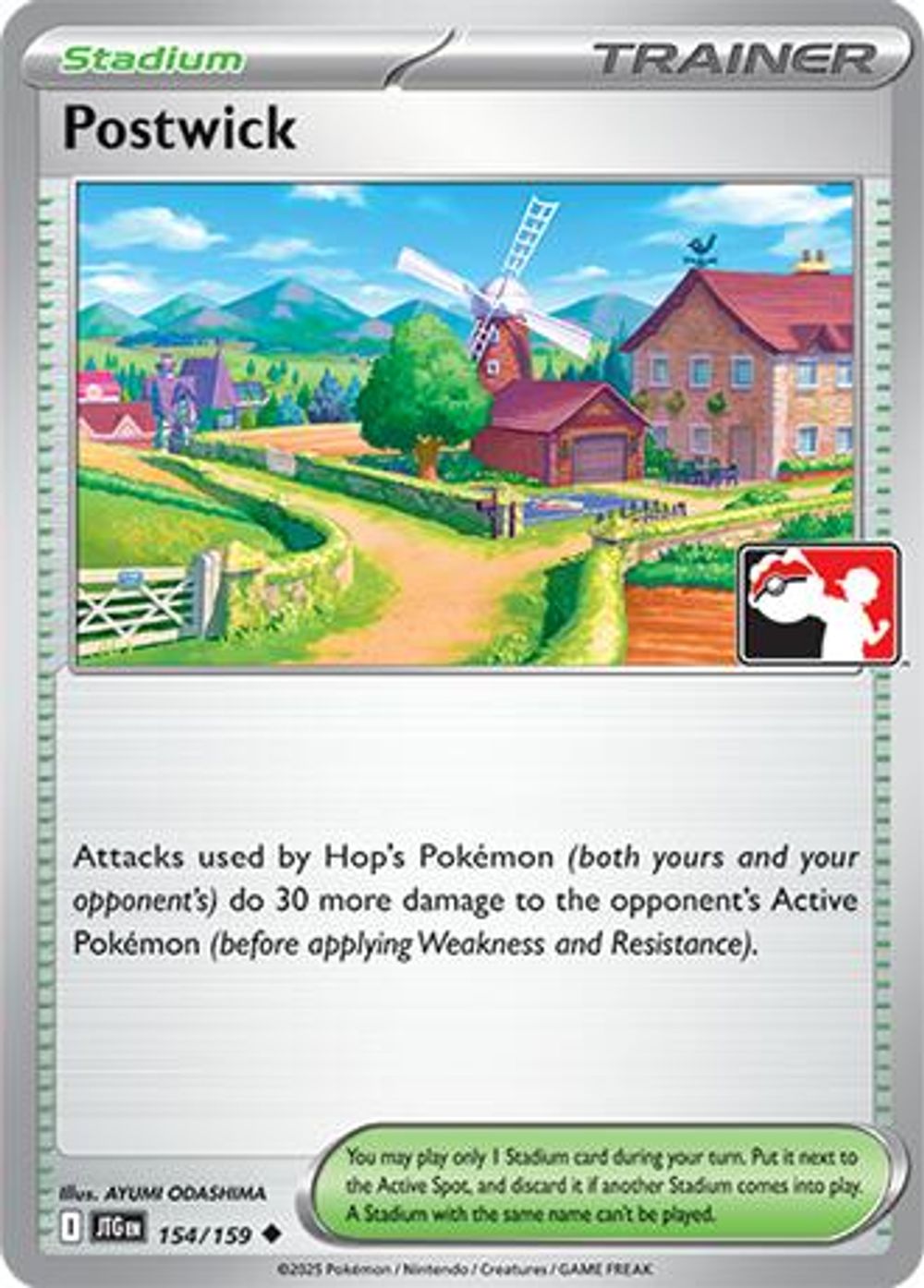 Postwick — Prize Pack Series Cards